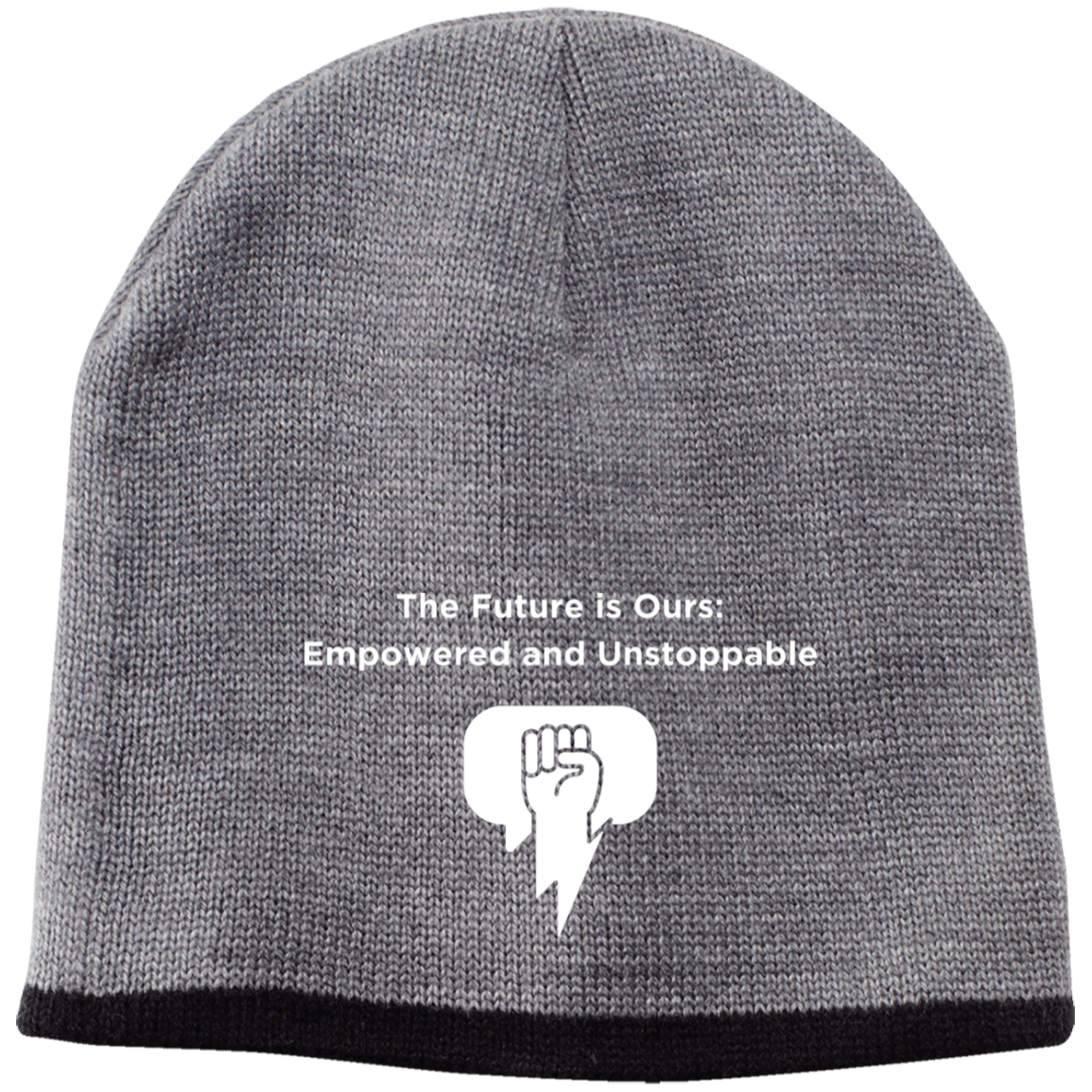 The Future is Ours 2 Embroidered 100% Acrylic Beanie