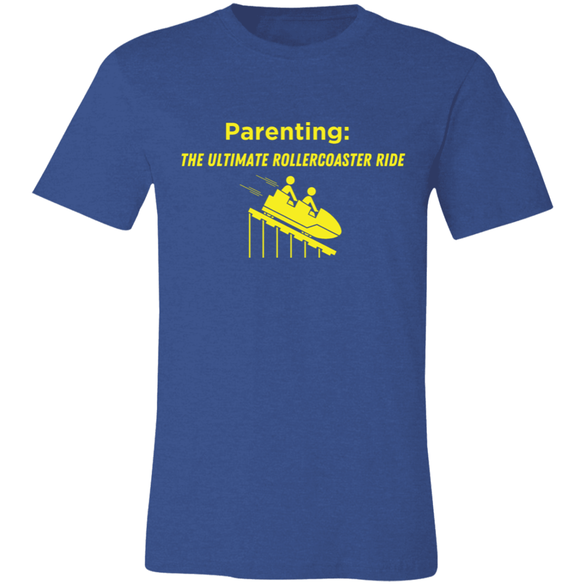 Parenting: The Ultimate Rollercoaster Ride Unisex Jersey Short-Sleeve T-Shirt