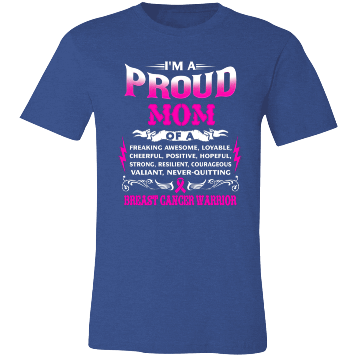 Proud Mom Unisex Jersey Short-Sleeve T-Shirt