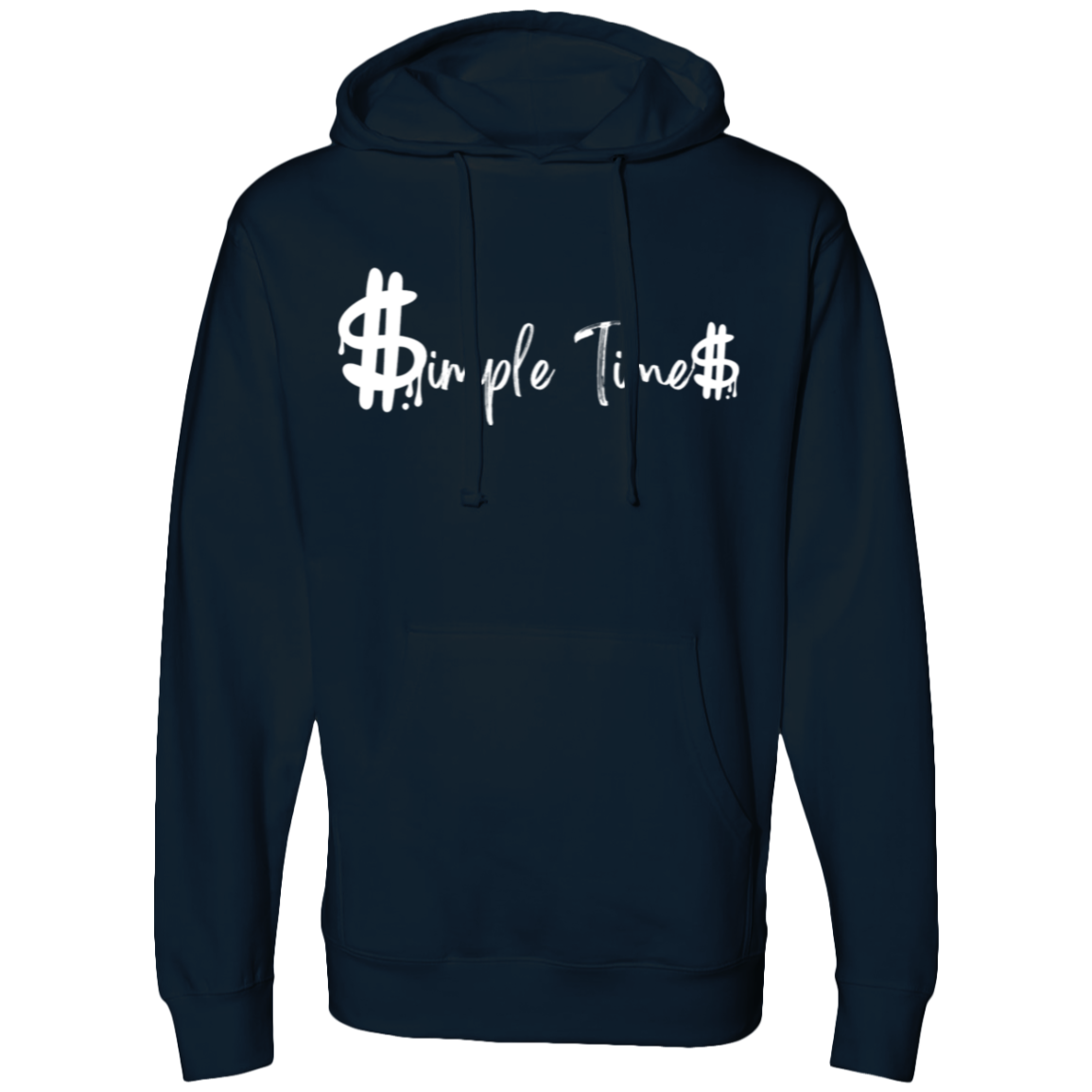 Simple Times-H- Midweight Hooded Sweatshirt