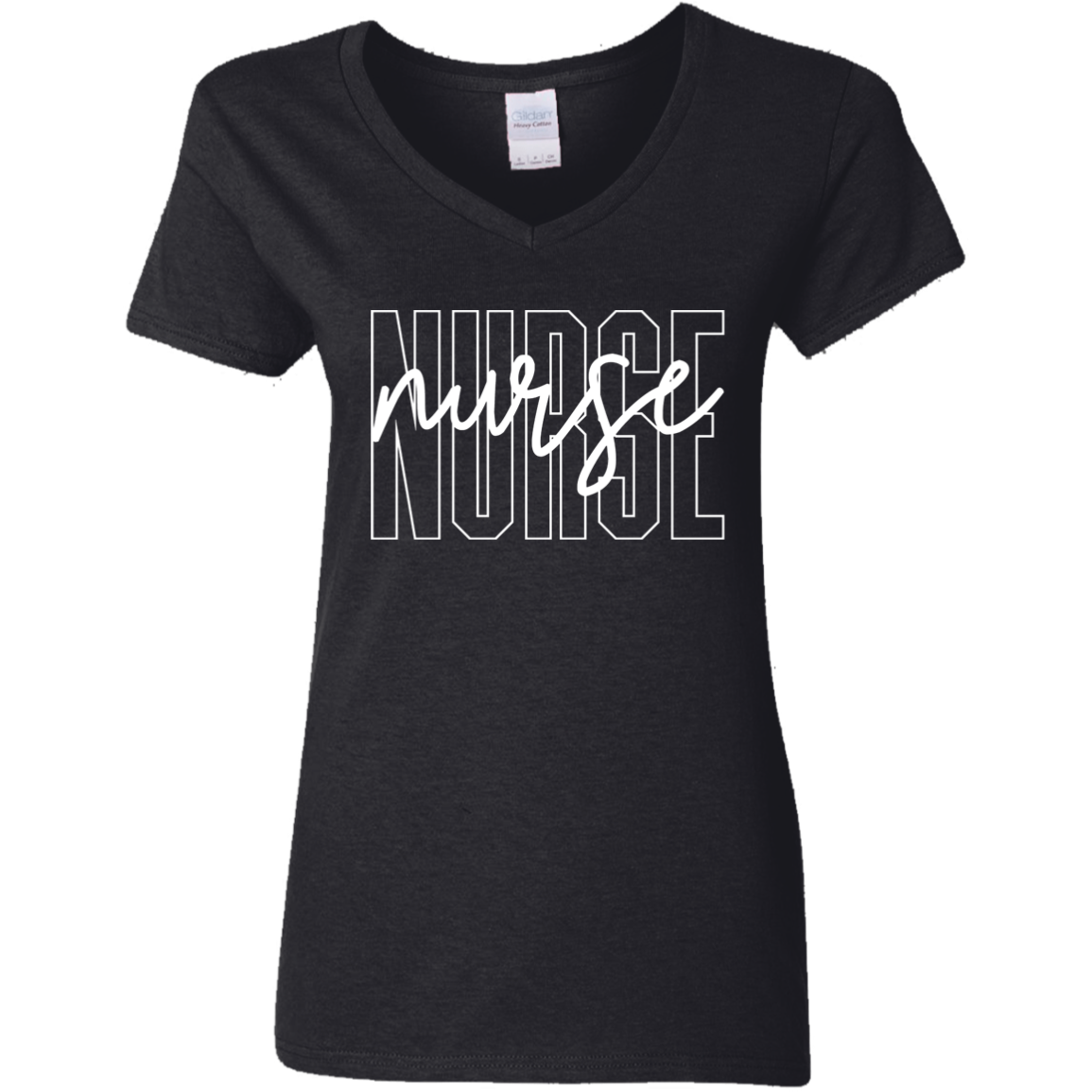 Nurse Middy 5.3 oz. V-Neck T-Shirt