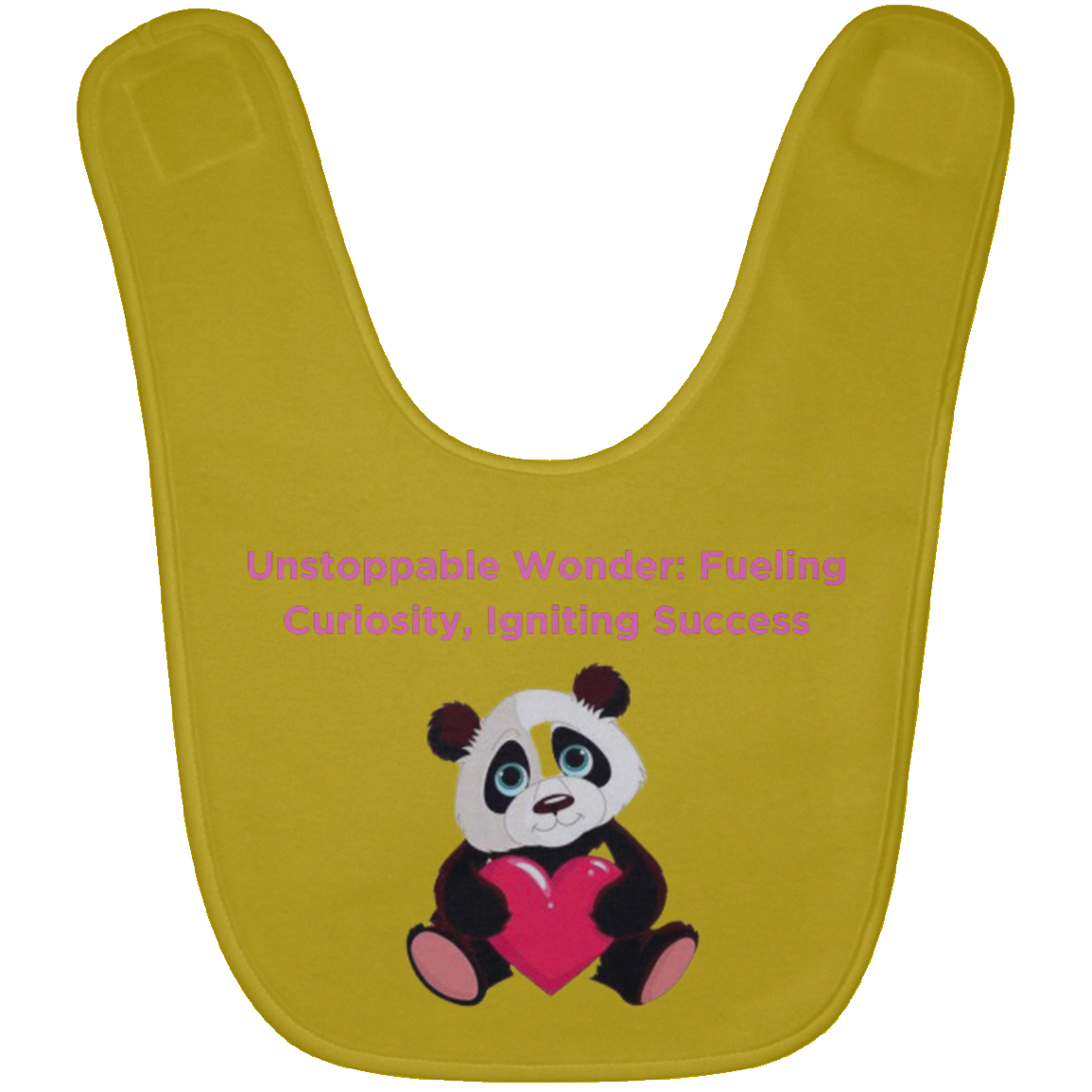 Unstoppable Wonder Pink BABYBIB Baby Bib