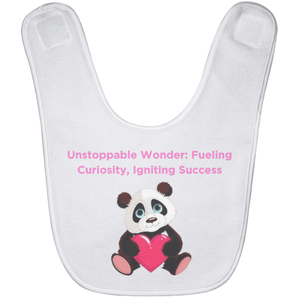 Unstoppable Wonder Pink BABYBIB Baby Bib