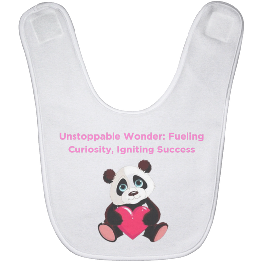 Unstoppable Wonder Pink BABYBIB Baby Bib