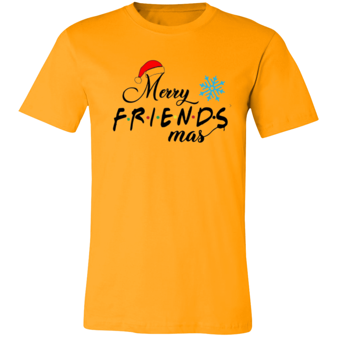 Merry Friendsmas Unisex Jersey Short-Sleeve T-Shirt