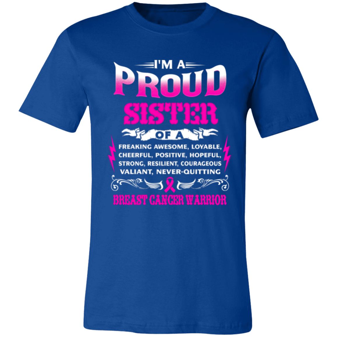 Proud Sister Unisex Jersey Short-Sleeve T-Shirt