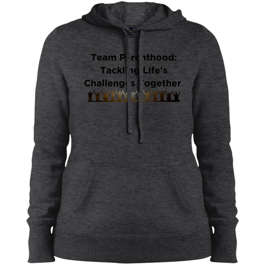 Team Parenthood 1 Ladies' Pullover Hooded Sweatshirt