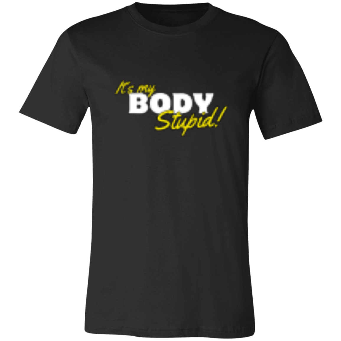 It's the Body White 3001C Unisex Jersey Short-Sleeve T-Shirt