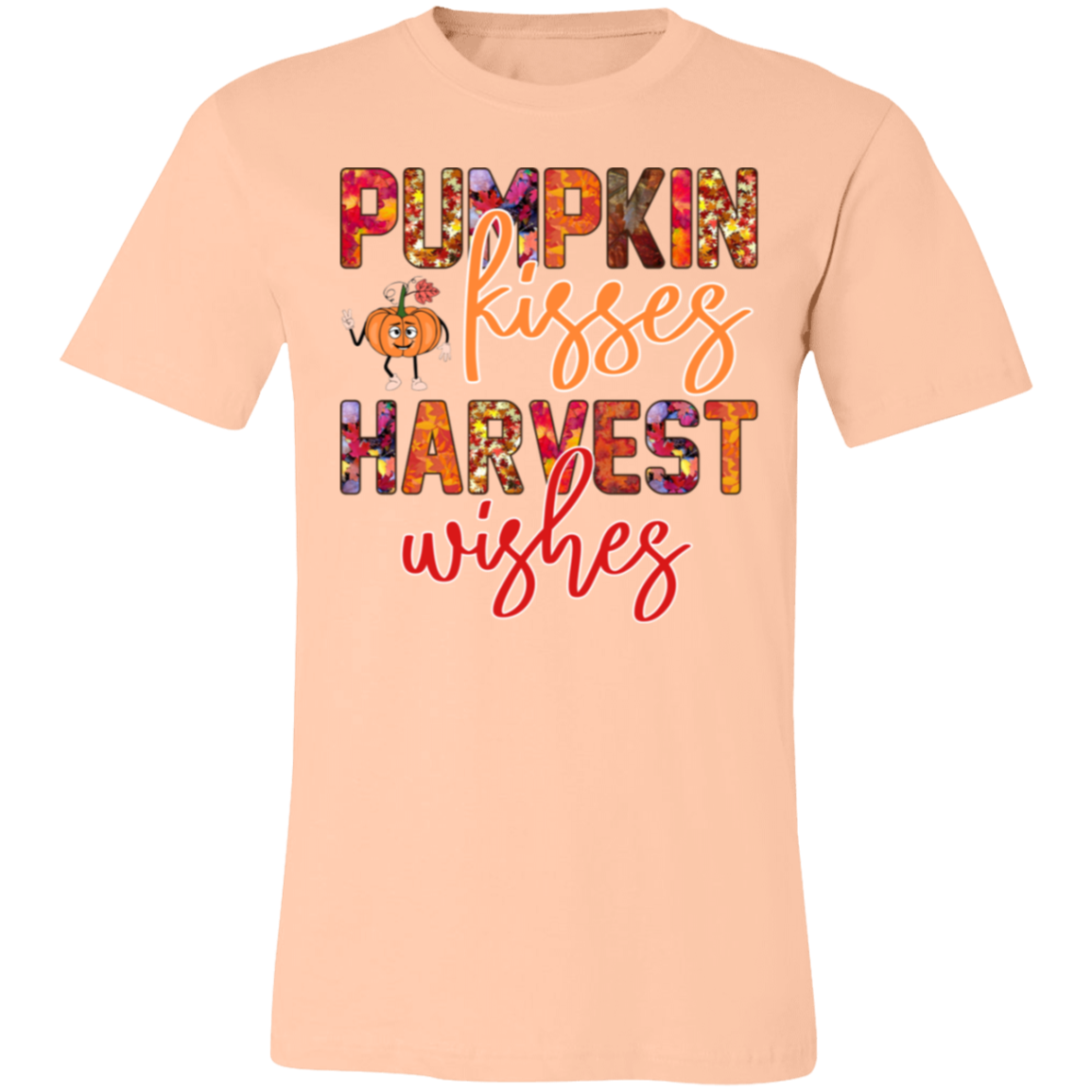 Everything Pumpkin Kiss - Unisex Jersey Short-Sleeve T-Shirt