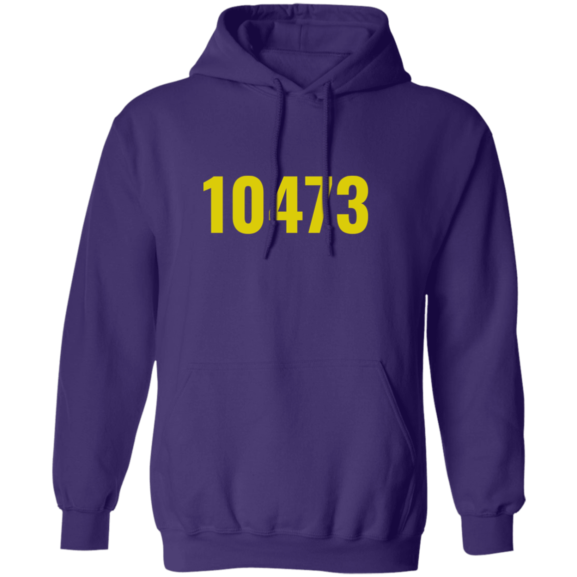 Zip Code 10473 Pullover Hoodie (1)