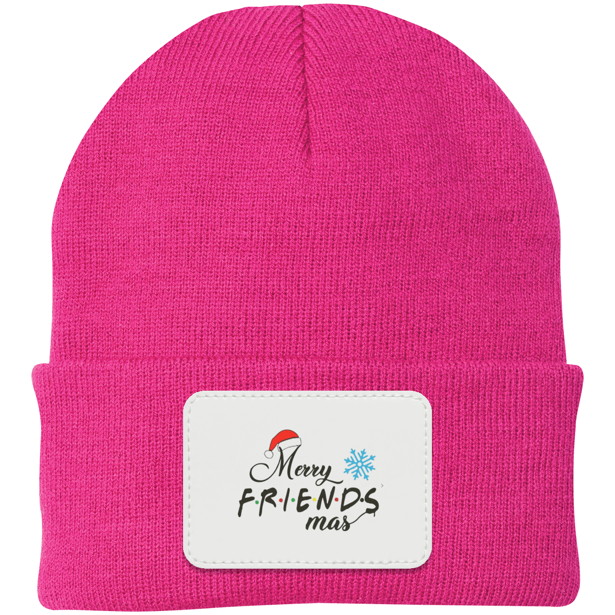 Merry Friendsmas  Knit Cap - Patch