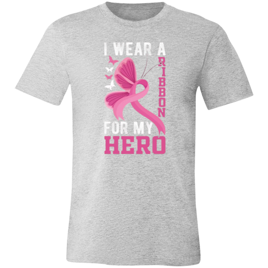 I Wear For My Hero - Unisex Jersey Short-Sleeve T-Shirt