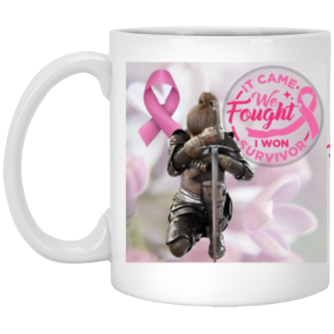 It Came, We Fought, I Won!  11oz White Mug