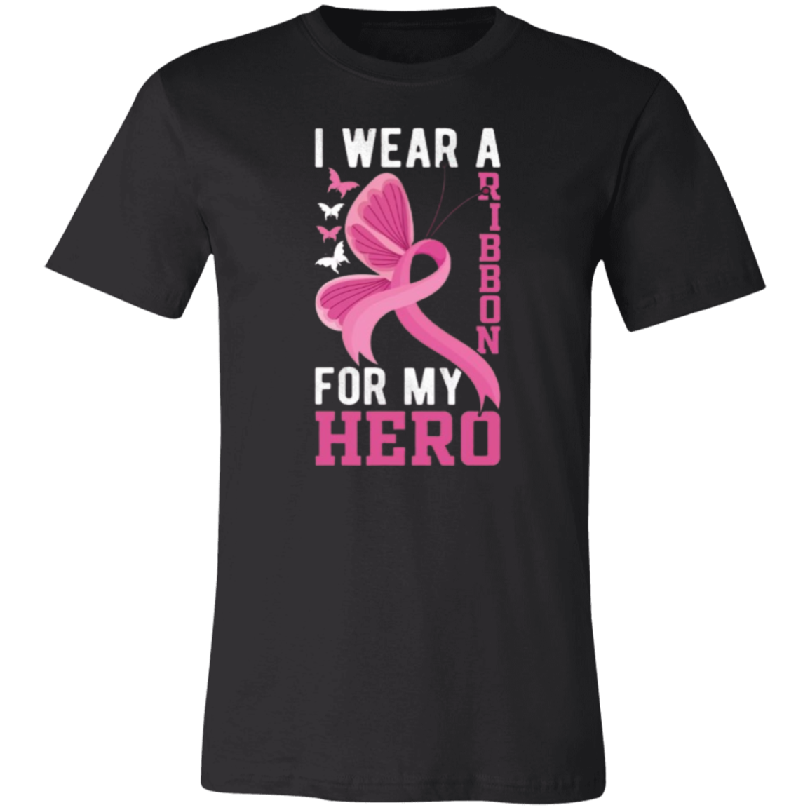 I Wear For My Hero - Unisex Jersey Short-Sleeve T-Shirt