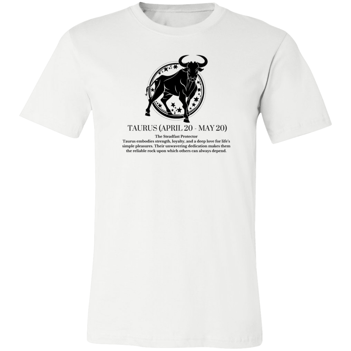 Zodiac Taurus Unisex Jersey Short-Sleeve T-Shirt