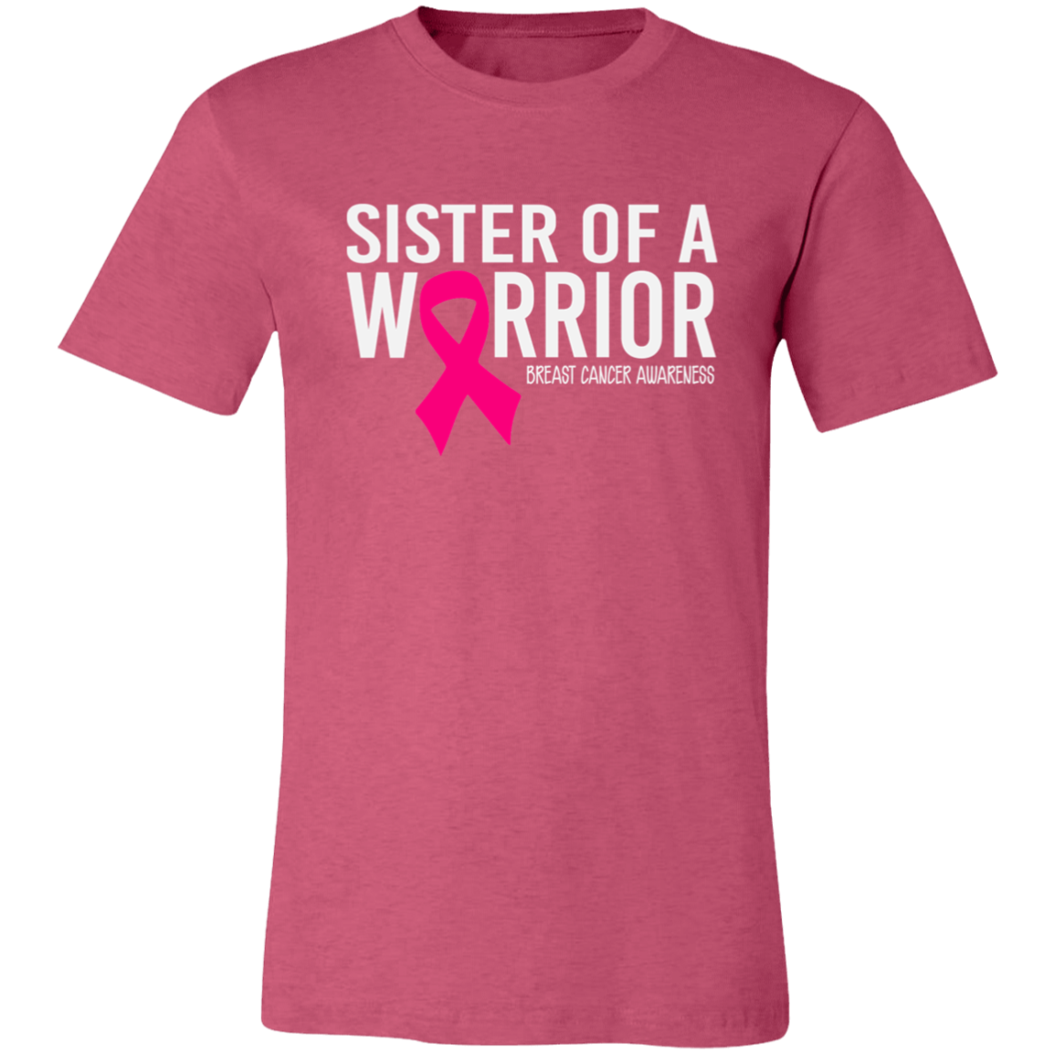 Sister Of A Warrior  Unisex Jersey Short-Sleeve T-Shirt