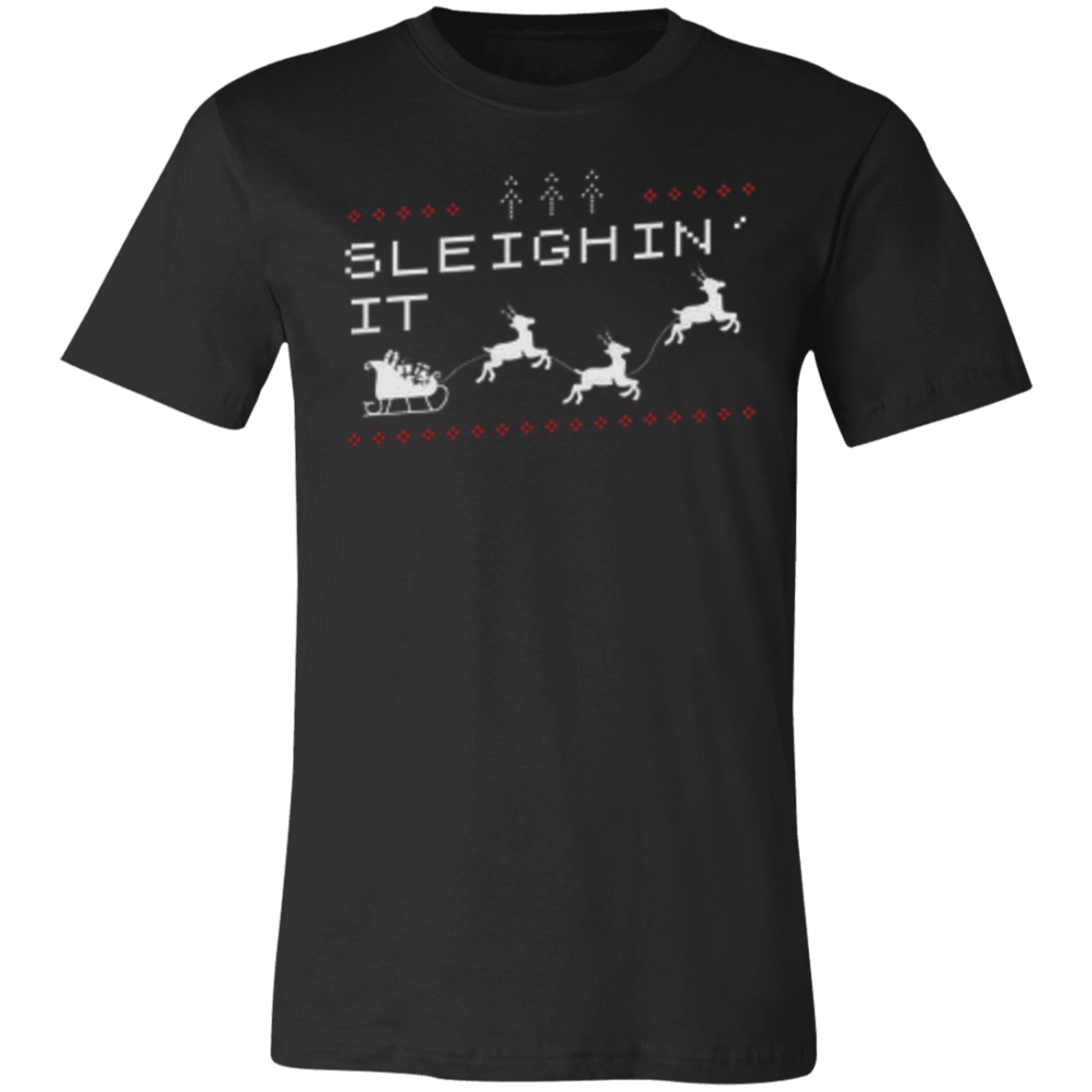 Sleighin' It Unisex Jersey Short-Sleeve T-Shirt