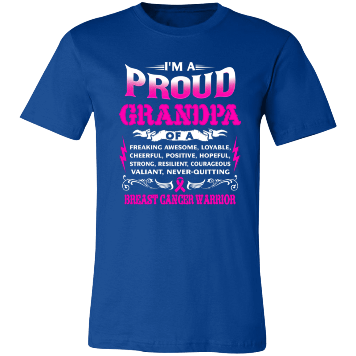 Proud Grandpa  Unisex Jersey Short-Sleeve T-Shirt