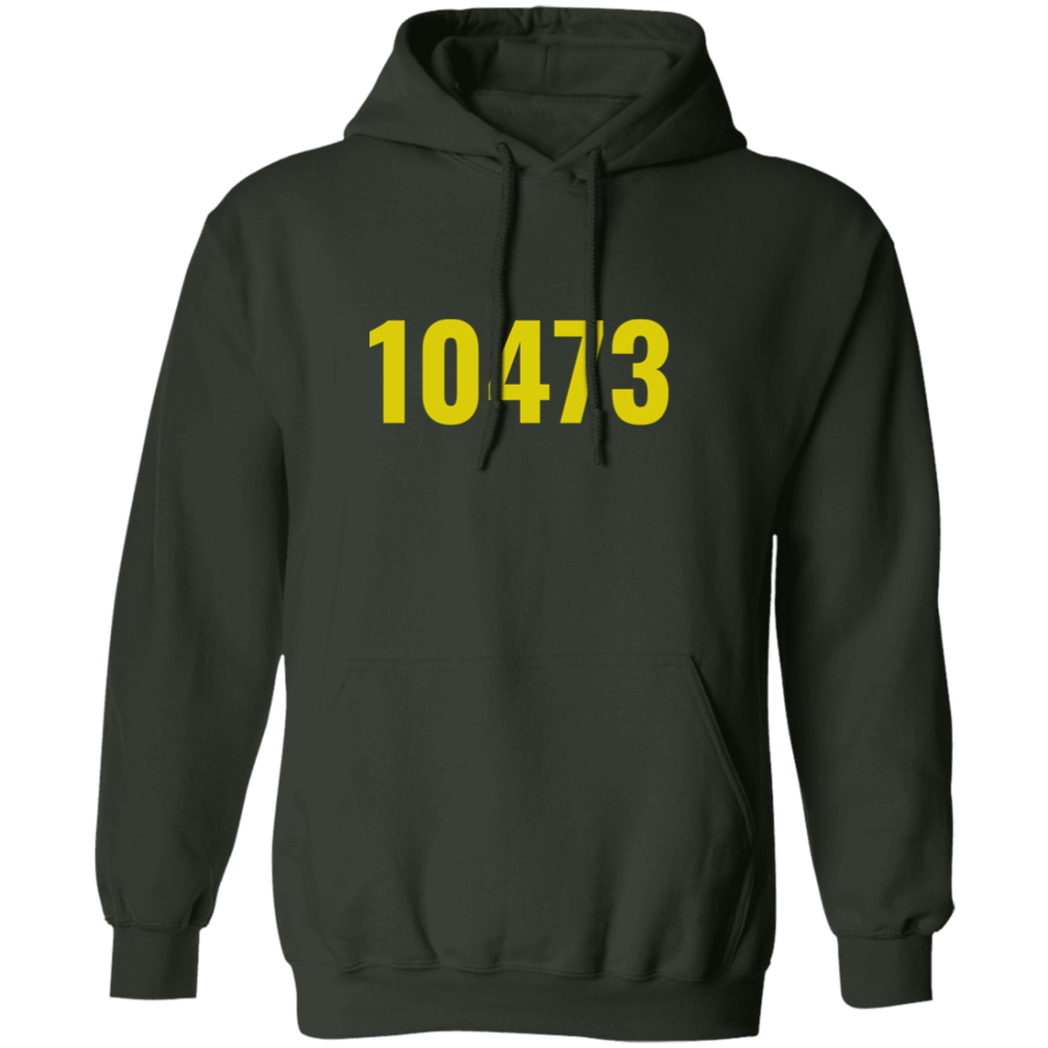 Zip Code 10473 Pullover Hoodie (1)