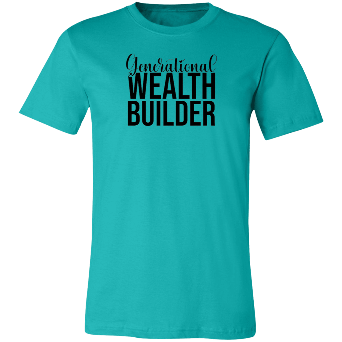 Generational Wealth Builder Unisex Jersey Short-Sleeve T-Shirt