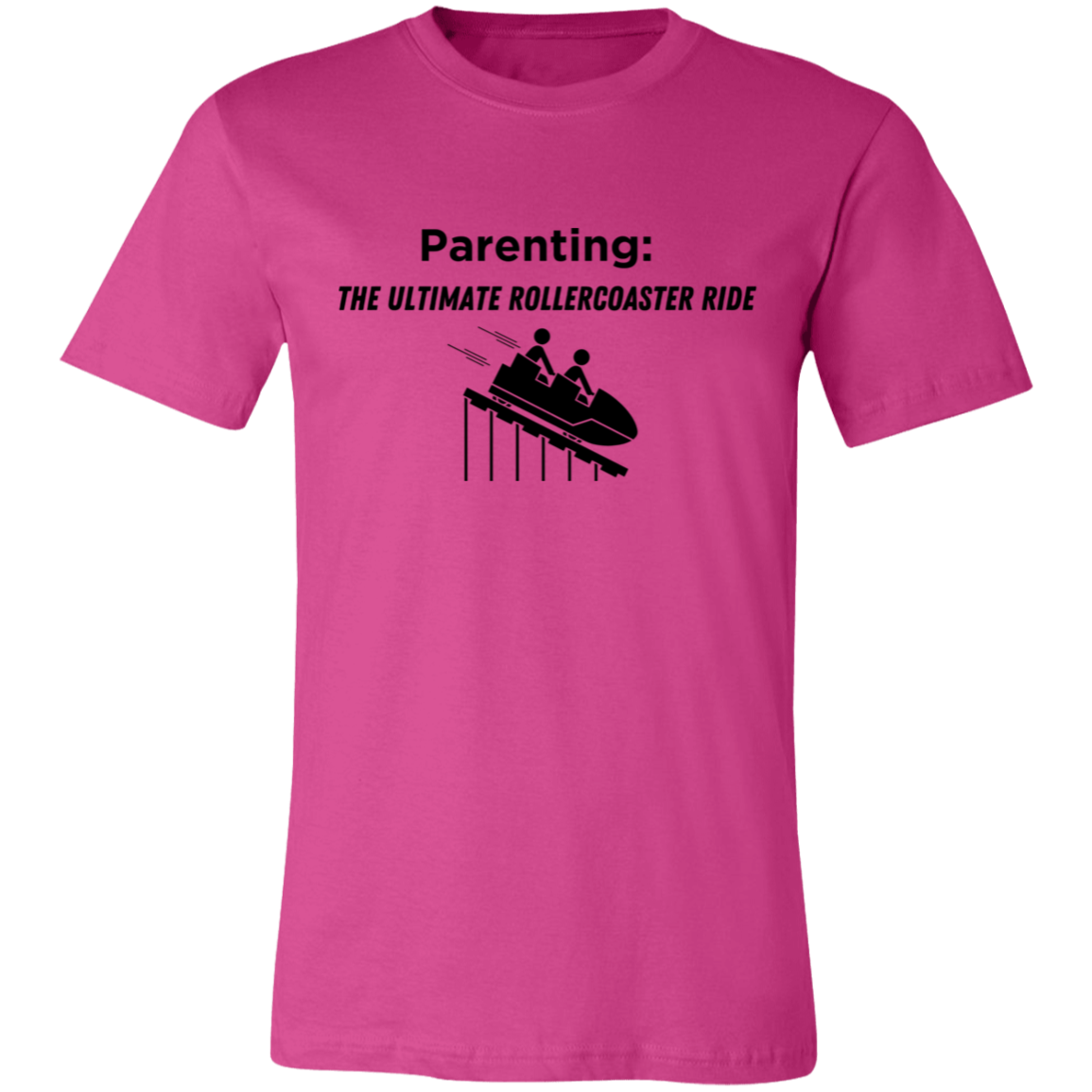 Parenting: The Ultimate Rollercoaster Ride 2 Unisex Jersey Short-Sleeve T-Shirt