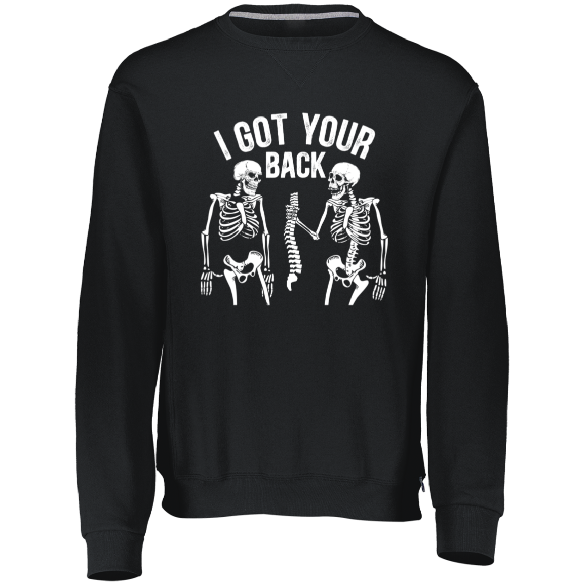 A03-TurtleRabbit-230828-SN-15 I Got Your Back I Got Your Back Dri-Power Fleece Crewneck Sweatshirt