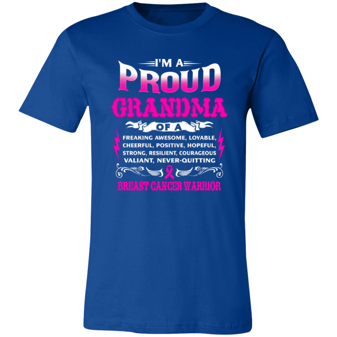 Proud Grandma Unisex Jersey Short-Sleeve T-Shirt