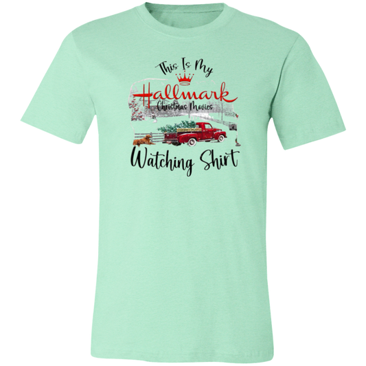 My Movie Watching Shirt (1) Unisex Jersey Short-Sleeve T-Shirt