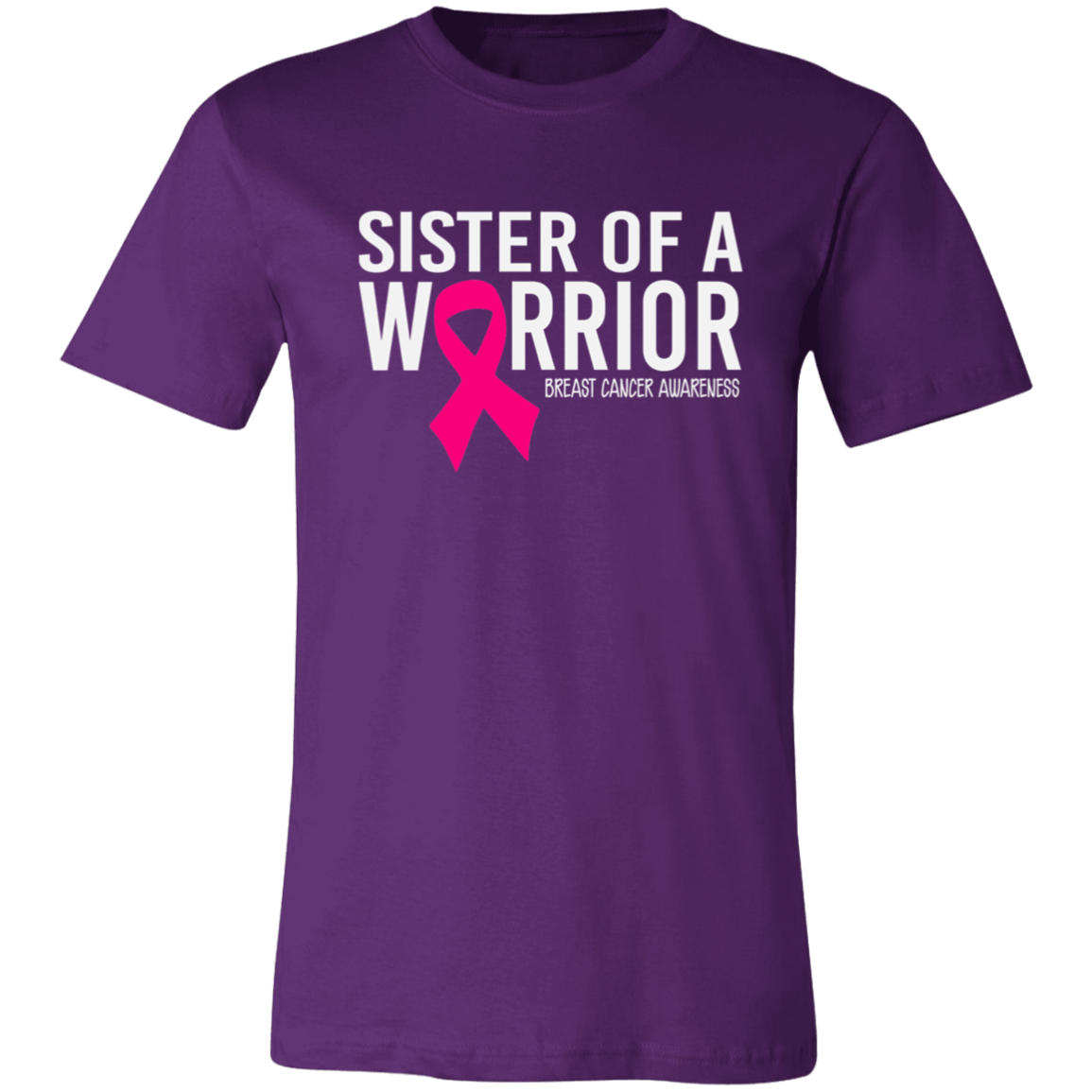 Sister Of A Warrior  Unisex Jersey Short-Sleeve T-Shirt