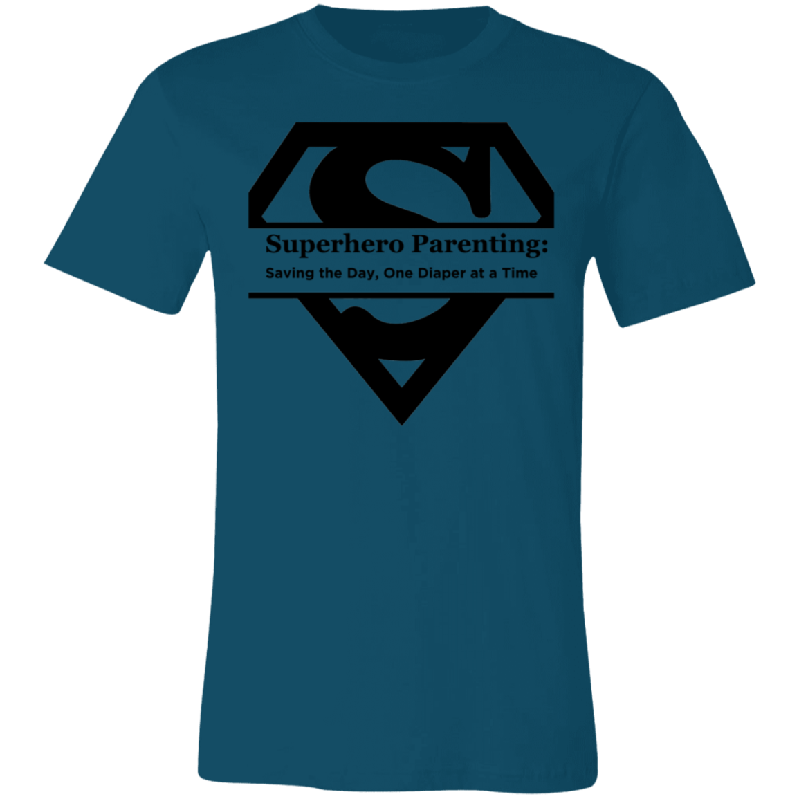 Superhero Parenting: Saving the Day Unisex Jersey Short-Sleeve T-Shirt