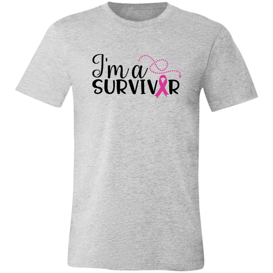 I am a survivor I'm A Survivor  Unisex Jersey Short-Sleeve T-Shirt