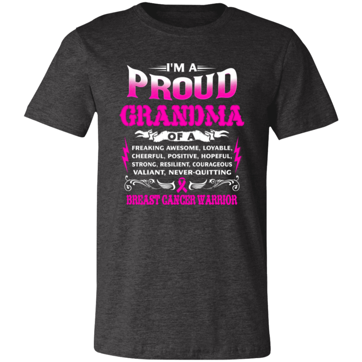 Proud Grandma Unisex Jersey Short-Sleeve T-Shirt
