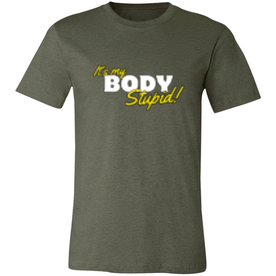 It's the Body White 3001C Unisex Jersey Short-Sleeve T-Shirt