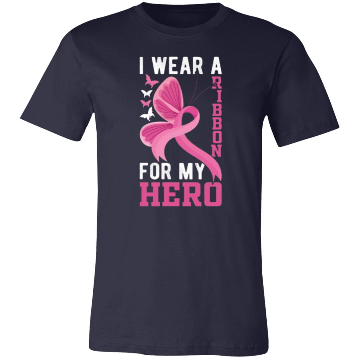 I Wear For My Hero - Unisex Jersey Short-Sleeve T-Shirt