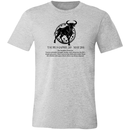 Zodiac Taurus Unisex Jersey Short-Sleeve T-Shirt