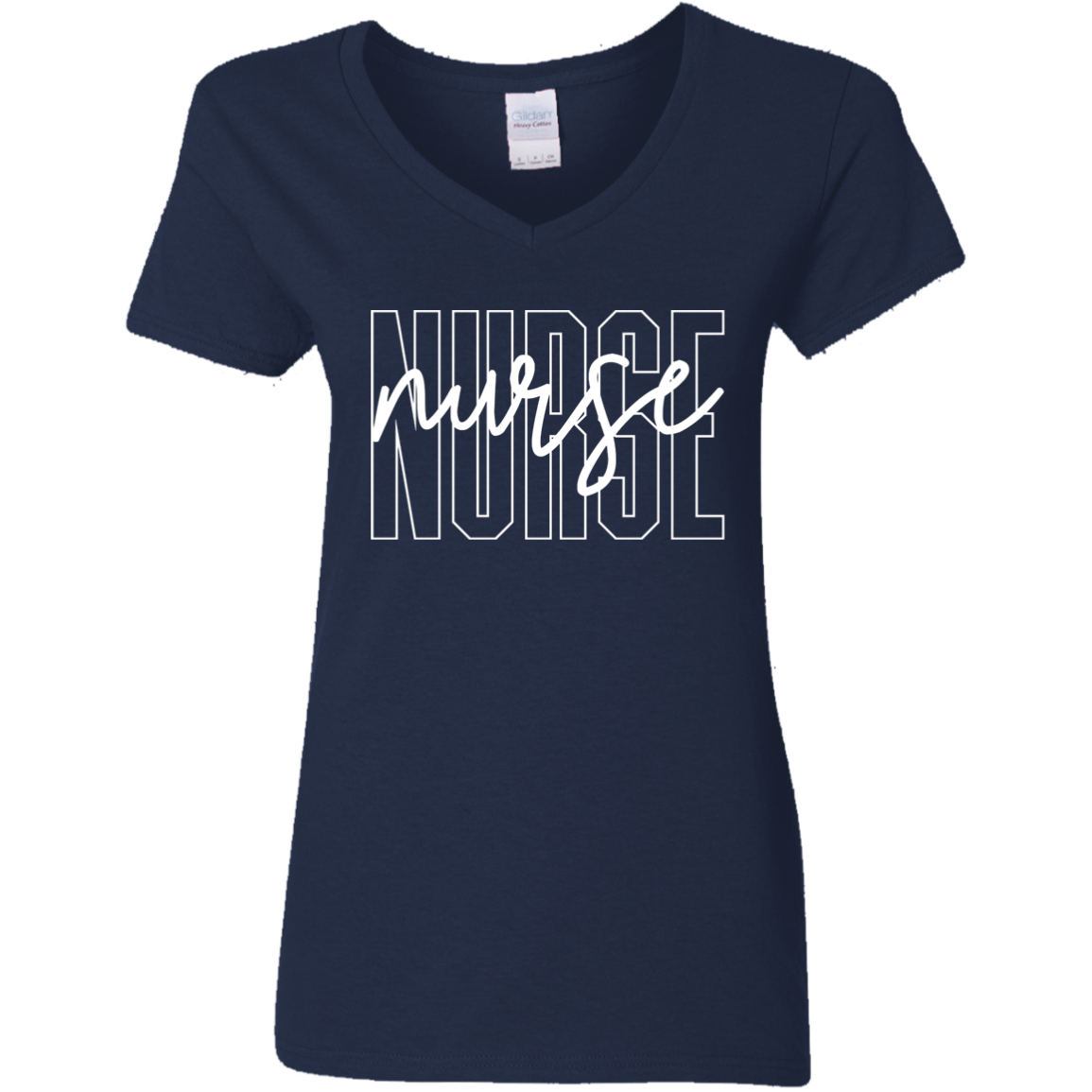 Nurse Middy 5.3 oz. V-Neck T-Shirt