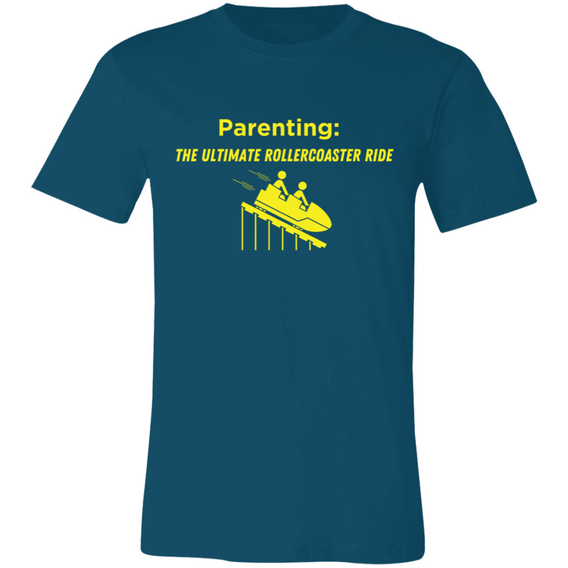 Parenting: The Ultimate Rollercoaster Ride Unisex Jersey Short-Sleeve T-Shirt