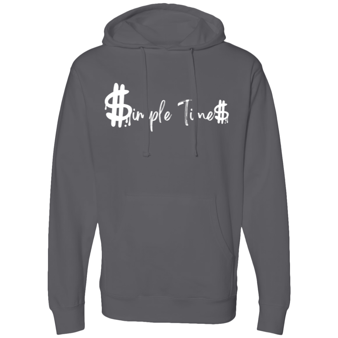 Simple Times-H- Midweight Hooded Sweatshirt