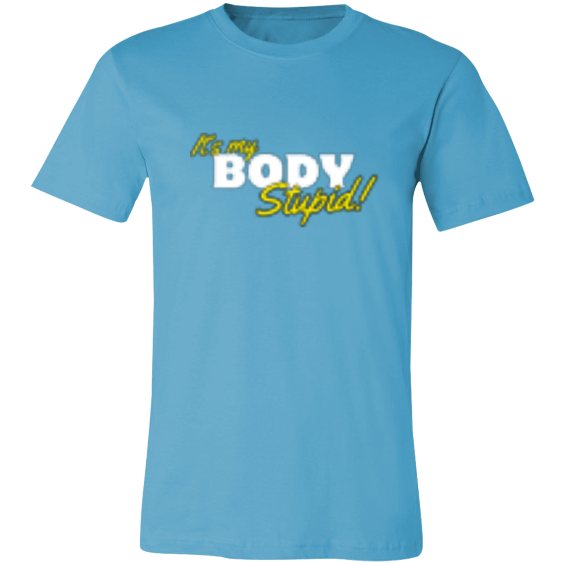 It's the Body White 3001C Unisex Jersey Short-Sleeve T-Shirt