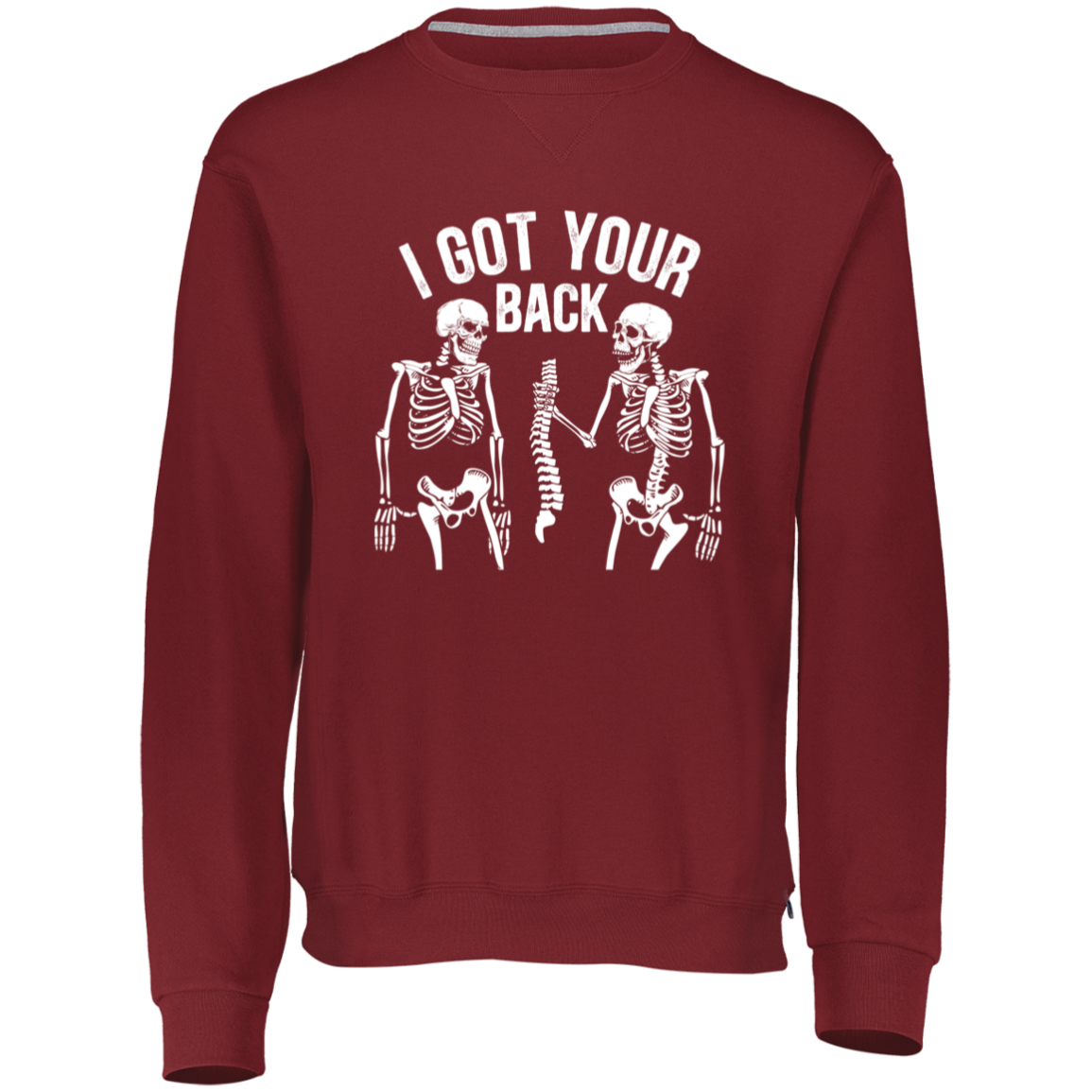 A03-TurtleRabbit-230828-SN-15 I Got Your Back I Got Your Back Dri-Power Fleece Crewneck Sweatshirt