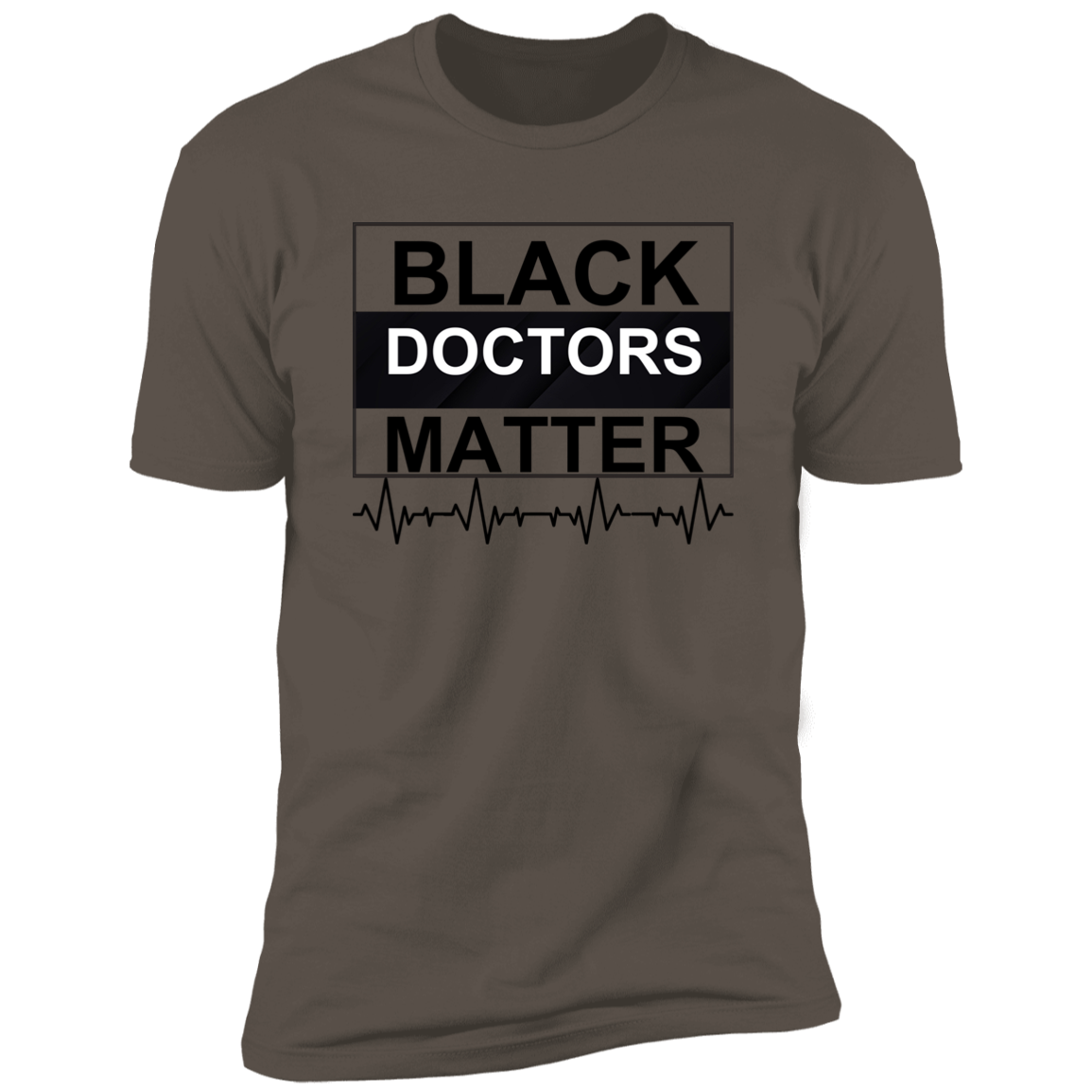 Black Doctors Matter NL3600 Premium Short Sleeve T-Shirt