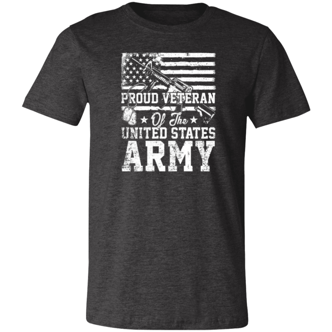 Proud Veteran (2) Unisex Jersey Short-Sleeve T-Shirt