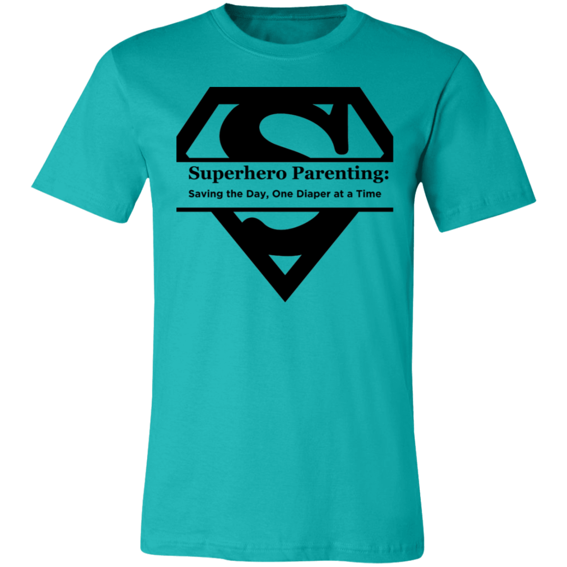 Superhero Parenting: Saving the Day Unisex Jersey Short-Sleeve T-Shirt