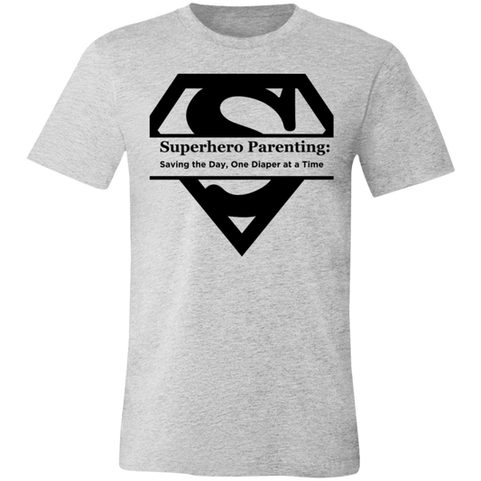 Superhero Parenting: Saving the Day Unisex Jersey Short-Sleeve T-Shirt