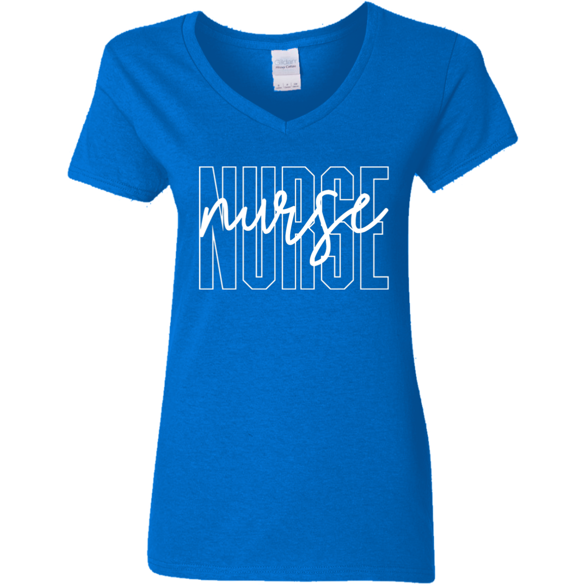 Nurse Middy 5.3 oz. V-Neck T-Shirt