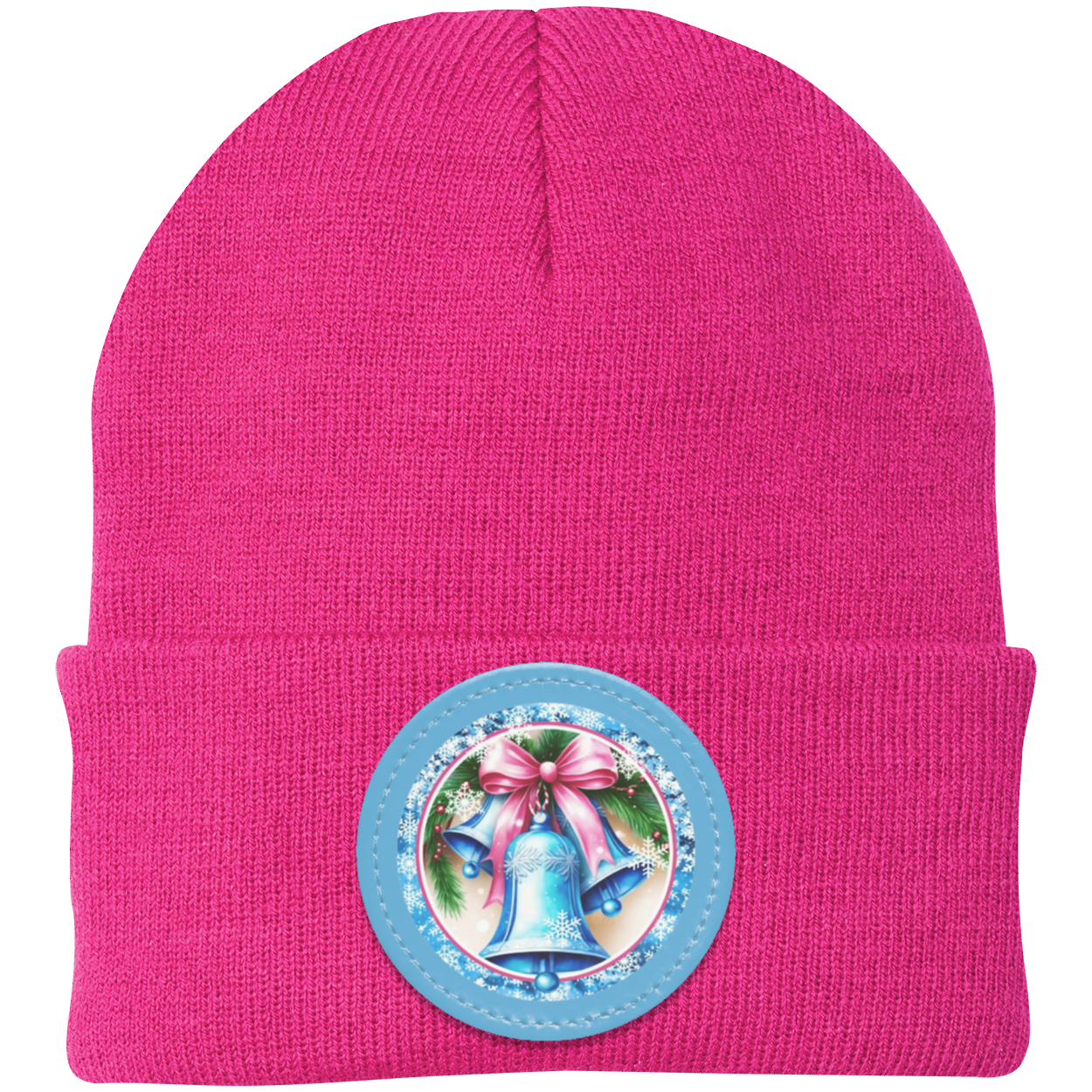 Pastel Bells (3) Knit Cap - Patch