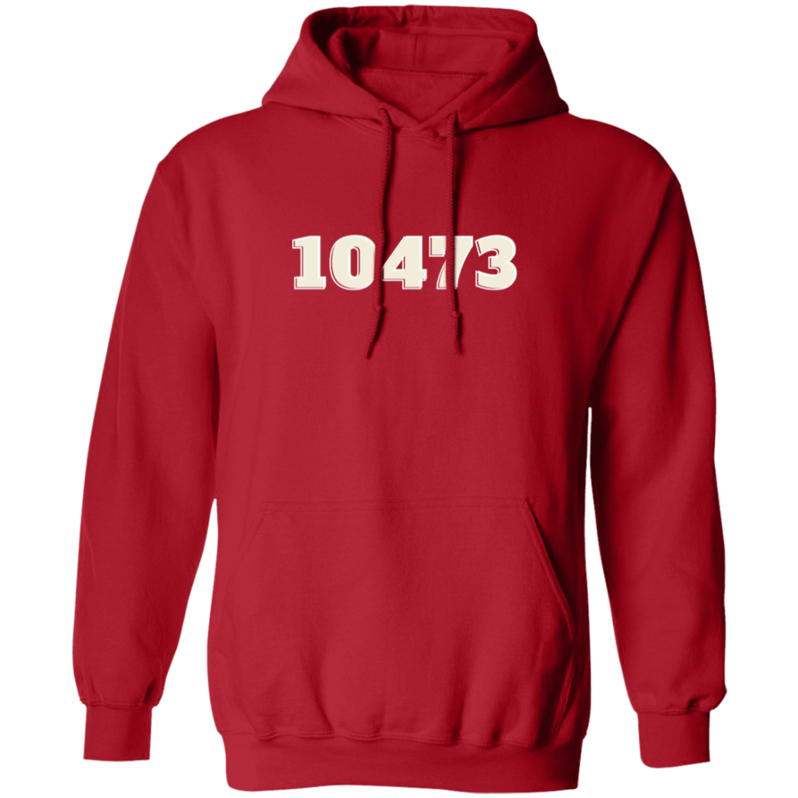 Zip Code 10473 Pullover Hoodie (2)