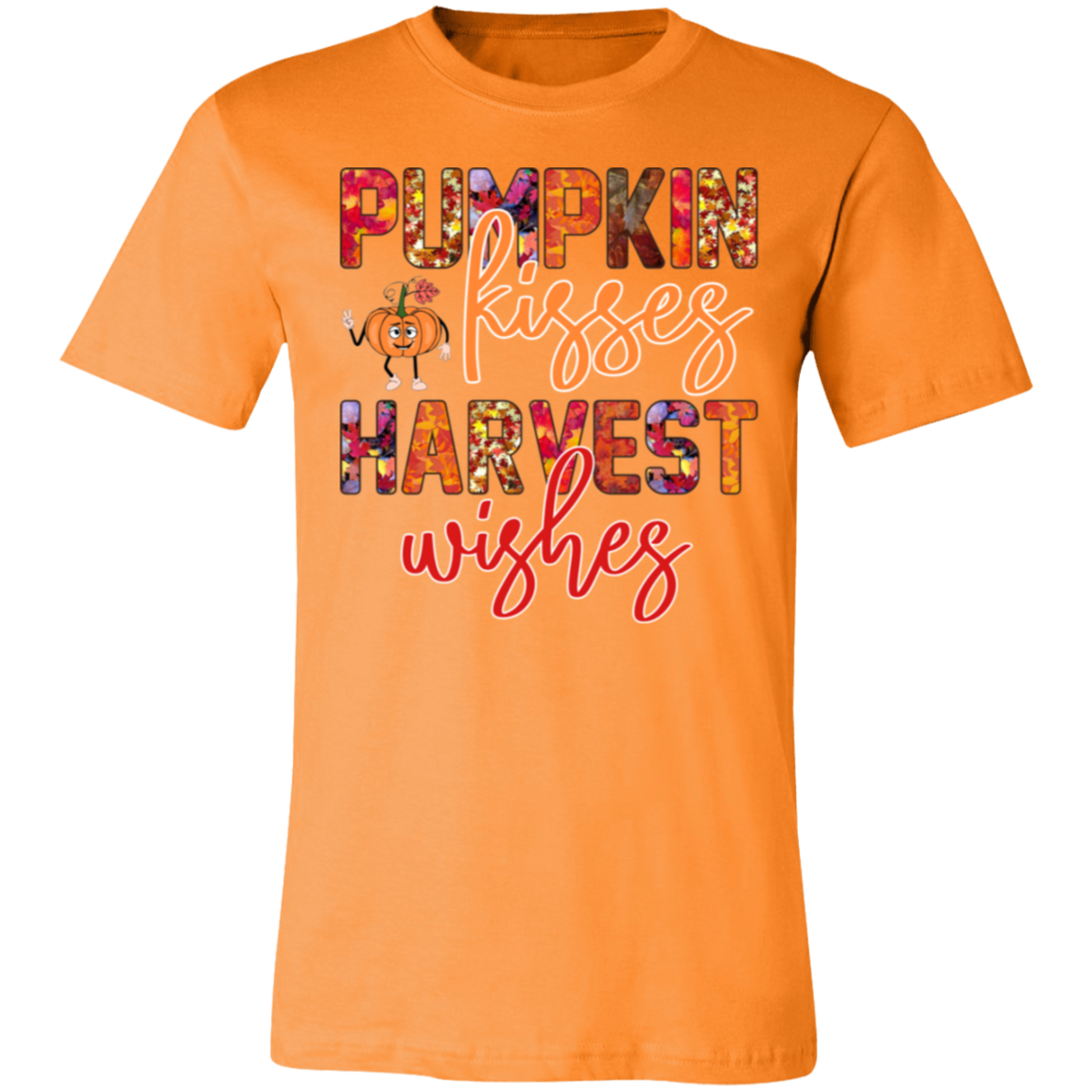 Everything Pumpkin Kiss - Unisex Jersey Short-Sleeve T-Shirt