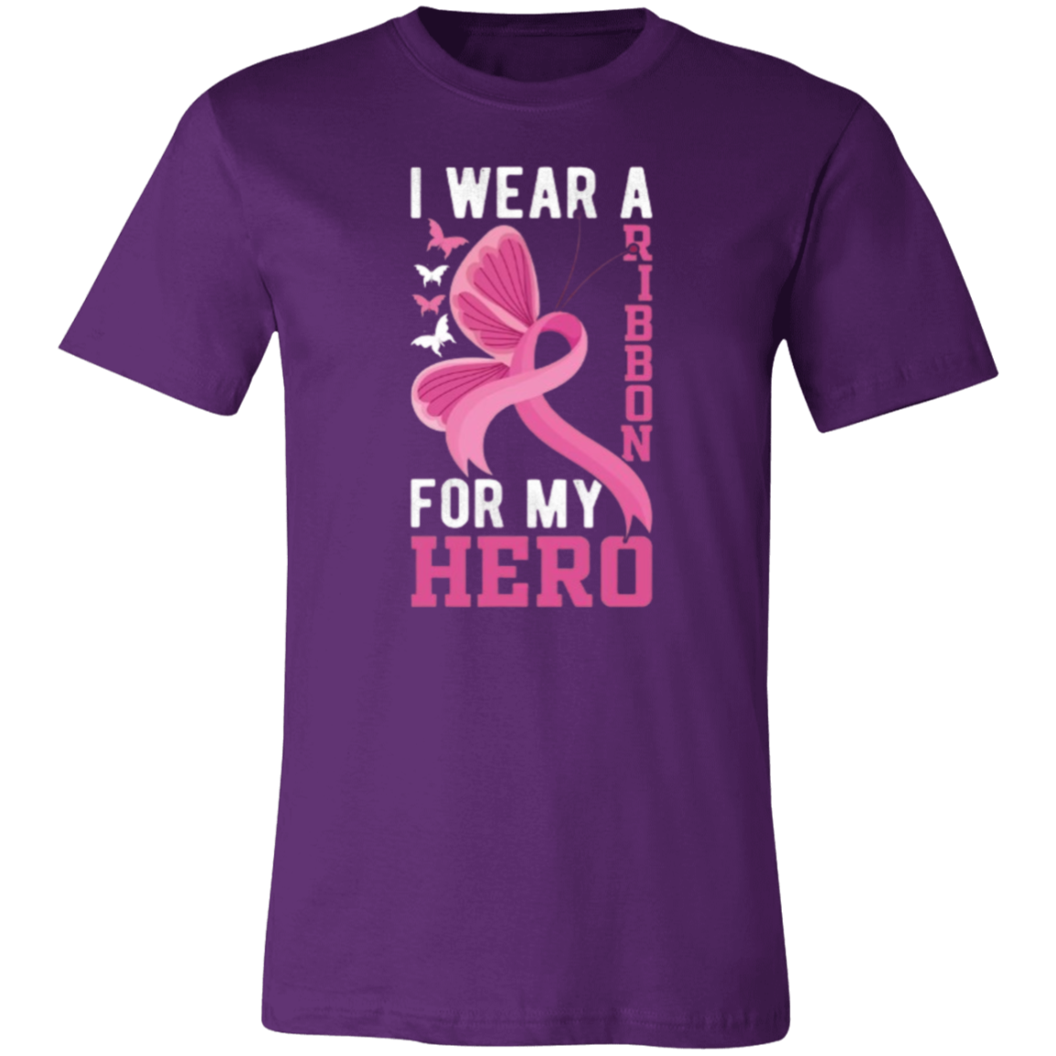 I Wear For My Hero - Unisex Jersey Short-Sleeve T-Shirt