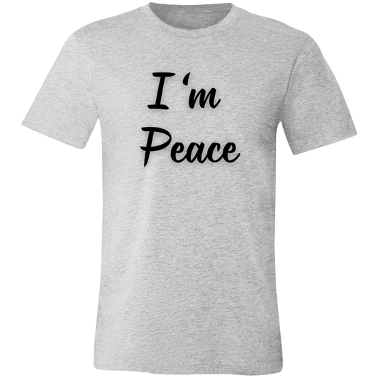 I'm Peace Unisex Jersey Short-Sleeve T-Shirt